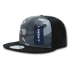 Decky 6 Panel High Profile Structured Camo Snapback | Decky 1049 Blk/URB/Blk OSFM