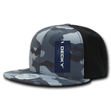 Decky 6 Panel High Profile Structured Camo Snapback | Decky 1049 URB/URB/Blk OSFM