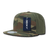 Decky 6 Panel High Profile Structured Camo Snapback | Decky 1049 Woodland/Woodland/Olive OSFM