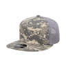 Decky 6 Panel High Profile Structured Camo Trucker | Decky 1055 ACU/ACU/GRY OSFM