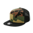 Decky 6 Panel High Profile Structured Camo Trucker | Decky 1055 Black/Woodland/Black OSFM
