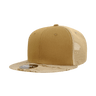 Decky 6 Panel High Profile Structured Camo Trucker | Decky 1055 DES/COY/KHA OSFM