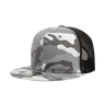 Decky 6 Panel High Profile Structured Camo Trucker | Decky 1055 URB/URB/BLK OSFM