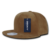 Decky 6 Panel High Profile Structured Corduroy Snapback | Decky 1076 Coyote OSFM