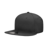 Decky 6 Panel High Profile Structured Cotton Blend Snapback | Decky 361 Black OSFM
