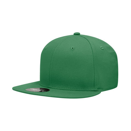 Decky 6 Panel High Profile Structured Cotton Blend Snapback | Decky 361 Kelly OSFM