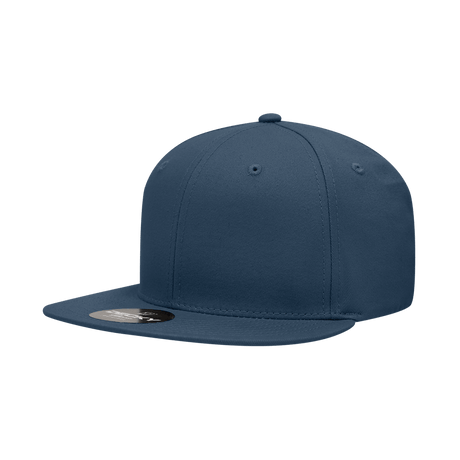 Decky 6 Panel High Profile Structured Cotton Blend Snapback | Decky 361 Navy OSFM