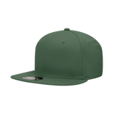 Decky 6 Panel High Profile Structured Cotton Blend Snapback | Decky 361 Olive OSFM