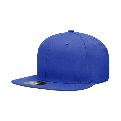 Decky 6 Panel High Profile Structured Cotton Blend Snapback | Decky 361 Royal OSFM