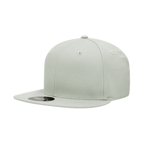 Decky 6 Panel High Profile Structured Cotton Blend Snapback | Decky 361 Stone OSFM