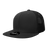 Decky 6 Panel High Profile Structured Cotton Blend Trucker | Decky 6033 Black Standard