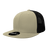 Decky 6 Panel High Profile Structured Cotton Blend Trucker | Decky 6033 Khaki/Black Standard