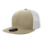Decky 6 Panel High Profile Structured Cotton Blend Trucker | Decky 6033 Khaki/White Standard