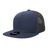 Decky 6 Panel High Profile Structured Cotton Blend Trucker | Decky 6033 Navy/Charcoal Standard