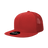 Decky 6 Panel High Profile Structured Cotton Blend Trucker | Decky 6033 Red Standard