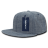 Decky 6 Panel High Profile Structured Denim Snapback | Decky 1094 Blue OSFM