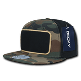 Decky 6 Panel High Profile Structured Patch Snapback | Decky 1096 Woodland/Woodland/Black OSFM
