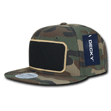 Decky 6 Panel High Profile Structured Patch Snapback | Decky 1096 Woodland/Woodland/Woodland OSFM