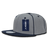 Decky 6 Panel High Profile Structured Piped Snapback | Decky 1078 Navy OSFM
