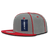 Decky 6 Panel High Profile Structured Piped Snapback | Decky 1078 Red OSFM
