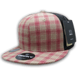 Decky 6 Panel High Profile Structured Plaid Trucker | Decky 6016 6016 - 101 OSFM