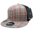 Decky 6 Panel High Profile Structured Plaid Trucker | Decky 6016 6016 - 102 OSFM