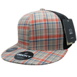 Decky 6 Panel High Profile Structured Plaid Trucker | Decky 6016 6016 - 102 OSFM