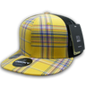 Decky 6 Panel High Profile Structured Plaid Trucker | Decky 6016 6016 - 103 OSFM