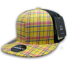 Decky 6 Panel High Profile Structured Plaid Trucker | Decky 6016 6016 - 105 OSFM