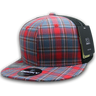 Decky 6 Panel High Profile Structured Plaid Trucker | Decky 6016 6016 - 108 OSFM