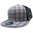 Decky 6 Panel High Profile Structured Plaid Trucker | Decky 6016 6016 - 109 OSFM