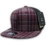 Decky 6 Panel High Profile Structured Plaid Trucker | Decky 6016 6016 - 125 OSFM