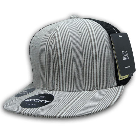 Decky 6 Panel High Profile Structured Plaid Trucker | Decky 6016 6016 - 130 OSFM