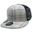 Decky 6 Panel High Profile Structured Plaid Trucker | Decky 6016 6016 - 134 OSFM