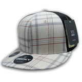 Decky 6 Panel High Profile Structured Plaid Trucker | Decky 6016 6016 - 134 OSFM