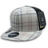 Decky 6 Panel High Profile Structured Plaid Trucker | Decky 6016 6016 - 134 OSFM