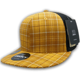 Decky 6 Panel High Profile Structured Plaid Trucker | Decky 6016 6016 - 135 OSFM