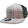 Decky 6 Panel High Profile Structured Plaid Trucker | Decky 6016 6016 - 138 OSFM