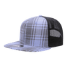 Decky 6 Panel High Profile Structured Plaid Trucker | Decky 6016 6016 - 153 OSFM