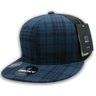 Decky 6 Panel High Profile Structured Plaid Trucker | Decky 6016 6016 - 154 OSFM