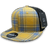 Decky 6 Panel High Profile Structured Plaid Trucker | Decky 6016 6016 - 173 OSFM