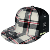 Decky 6 Panel High Profile Structured Plaid Trucker | Decky 6016 6016 - 223 OSFM