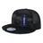 Decky 6 Panel High Profile Structured Quilted Trucker | Decky 1141 Black OSFM