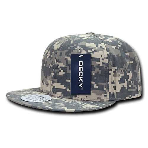 Decky 6 Panel High Profile Structured Ripstop Snapback | Decky 360 ACU OSFM