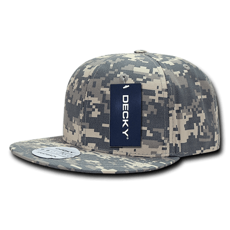 Decky 6 Panel High Profile Structured Ripstop Snapback | Decky 360 ACU OSFM
