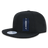 Decky 6 Panel High Profile Structured Ripstop Snapback | Decky 360 Black OSFM