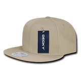 Decky 6 Panel High Profile Structured Ripstop Snapback | Decky 360 Khaki OSFM