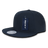 Decky 6 Panel High Profile Structured Ripstop Snapback | Decky 360 Navy OSFM