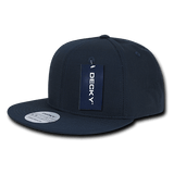 Decky 6 Panel High Profile Structured Ripstop Snapback | Decky 360 Navy OSFM