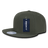 Decky 6 Panel High Profile Structured Ripstop Snapback | Decky 360 Olive OSFM